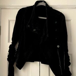 Lululemon rouched black jacket